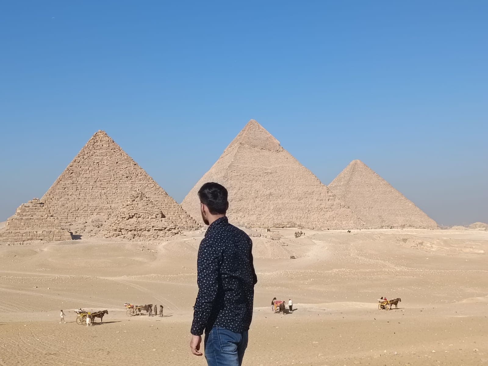 Agrim traveling in Egypt